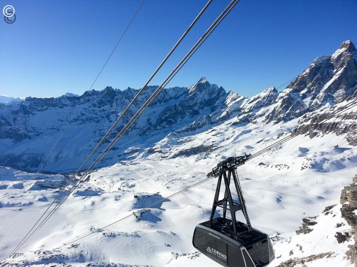 Breuil Cervinia Near Funicular Apartment With Private Garage Extérieur photo